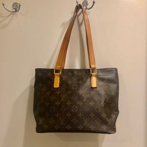Authentic Louis Vuitton monogram Cabas Piano bag